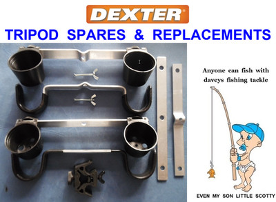 2026 DEXTER UNIVERSAL TRIPOD HEAD & CUPS KITS FOR PARKER NGT WSB VMO IMAX