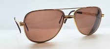 Vintage RPL Gold Pilot Metal Sunglasses FRAMES ONLY