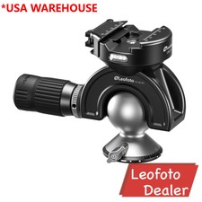 Leofoto MH-50LRC Lever-Release Hybrid Clamp Panning Dynamic Head Arca Pictatinny