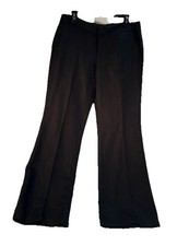 NEW WITH 89 TAGS WOMENS CALVIN KLEIN BLACK DRESS PANTS SIZE 10 33" INSEAM