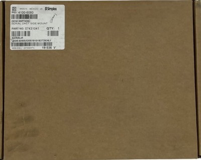4100-6080 SIMPLEX Serial Dact (SDACT) Side Mount - New in Box