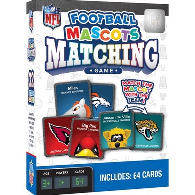 Masterpieces Sports Games - Nfl Mascots Matching Game - Game For Kids And