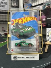 Hot Wheels Porsche 911 Rallye – Super Treasure Hunt (STH) – Premium Rubber Tires