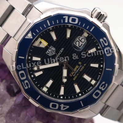  *Tag Heuer*Ref. WAY201B*Aquaracer Calibre 5*Automatik*44mm*Papiere &Box*