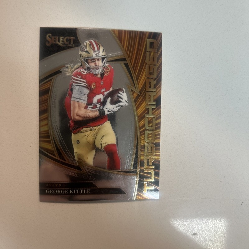 2025 Panini Select - Select Numbers George Kittle #19