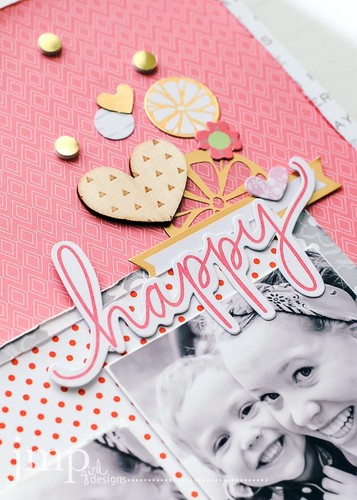 Paisley Rosa, Citrus Bliss, Kit Insta, Kit de Tarjetas, Marcos de Aglomerado, Transparencia - Imagen 3 de 4