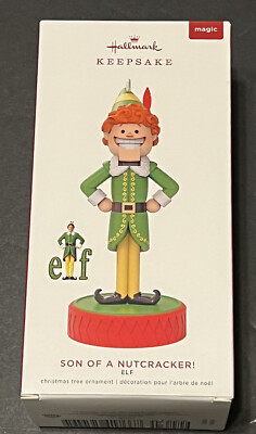 Hallmark Keepsake Ornament ''Son Of A Nutcracker'' Buddy The Elf NIB