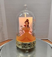 Juego de velas tarro campana iluminada Disney Belle 2024 nuevo en caja