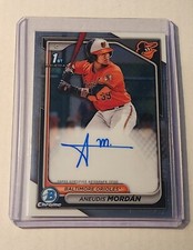 2024 Aneudis Mordan AUTO Bowman Chrome 1st AUTOGRAPH #CPA-AMO ORIOLES
