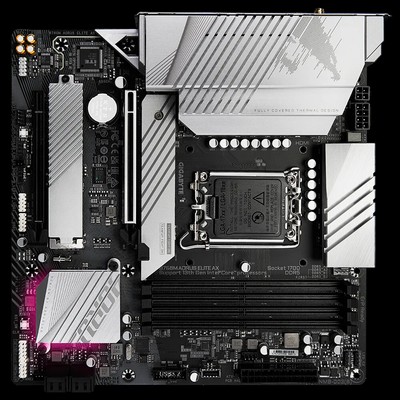 Gigabyte B760M AORUS ELITE AX D5 LGA1700 Motherboard Support Intel core i7-13700