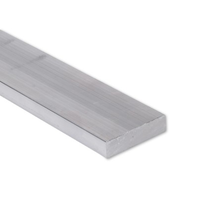 1/2'' x 2-1/2'' Aluminum Flat Bar, 6061 Plate, 6 Inch Length, T6511, 0.5''