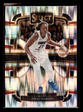 TINA CHARLES 2024 WNBA Panini Select Concourse Silver Flash Prizm #83