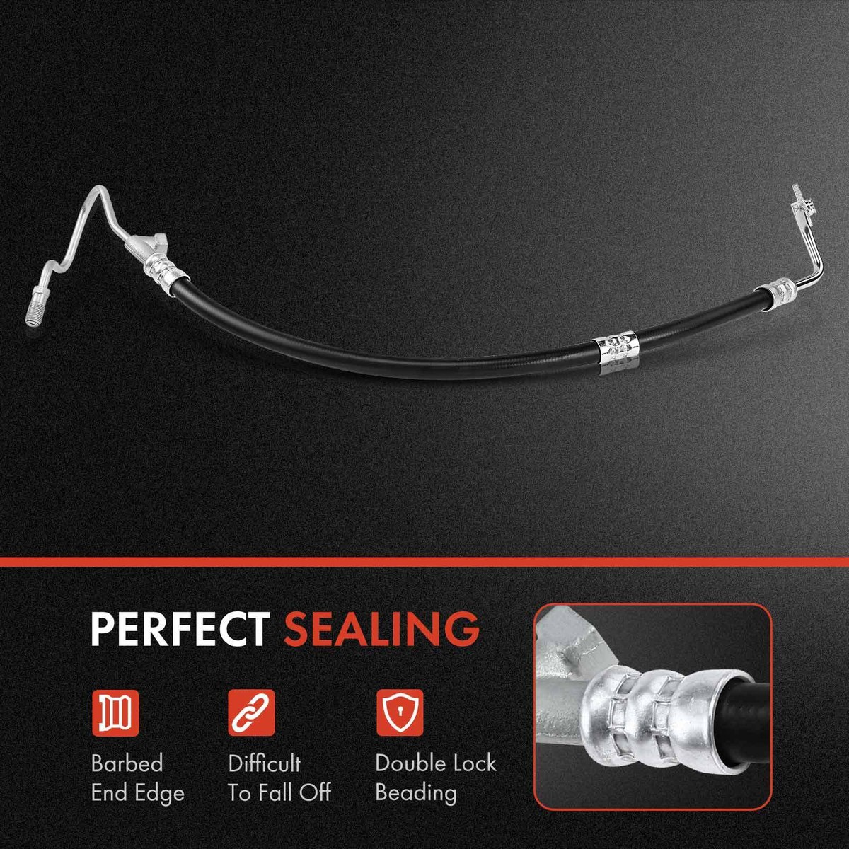 Power Steering Pressure Line Hose Assembly for Ford Edge 2012 2013 2014 L4 2.0L