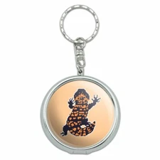 Gila Monster Pixel Lizard Portable Travel Ashtray Keychain