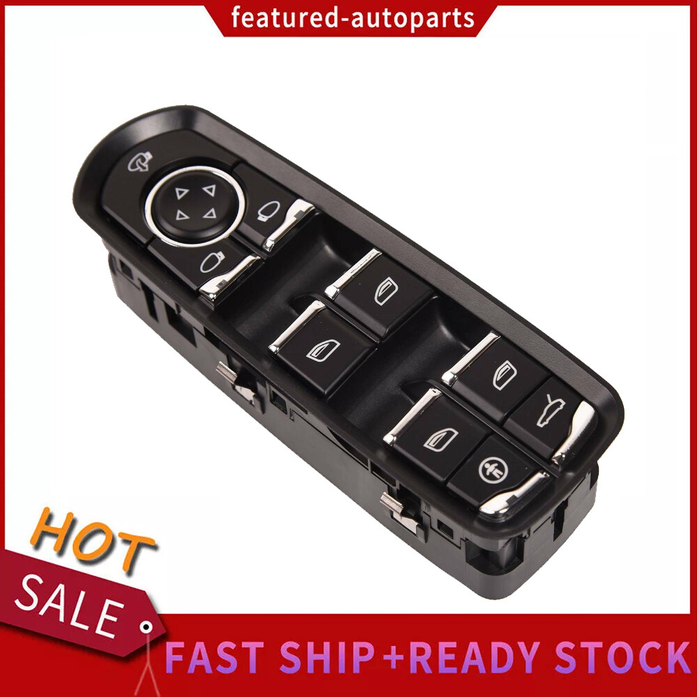 Front Left Master Power Window Switch Fit For Porsche Cayenne 2.9L V6 2019-2021