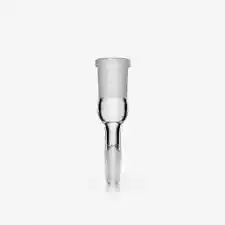 Glass Adapter Slide Bowl Extension Expander Connector 10mm MALE to 14mm FEMALE