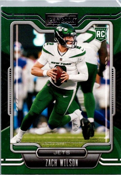 2021 Panini Playbook - Rookie #102 Zach Wilson (RC)