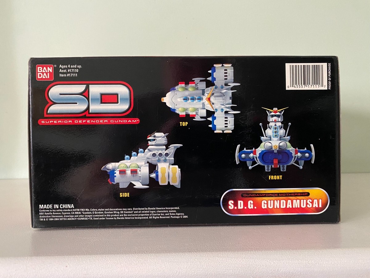 S.D.G. Gundamusai (Gundamforce Mothership) SD Gundam Force | eBay