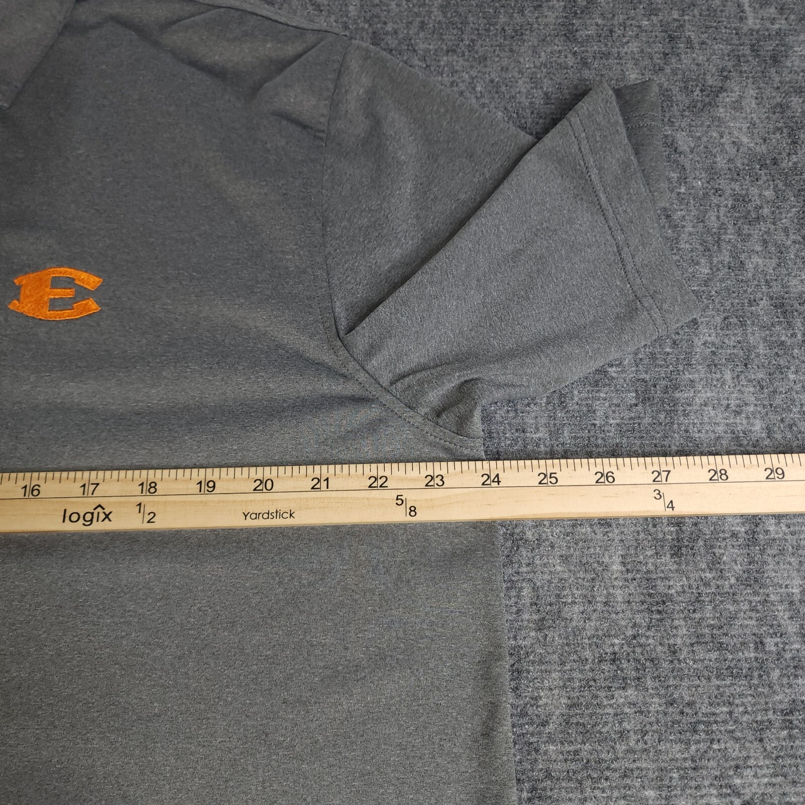 Peter Millar Polo Large Gray Solid Summer Comfort… - image 5