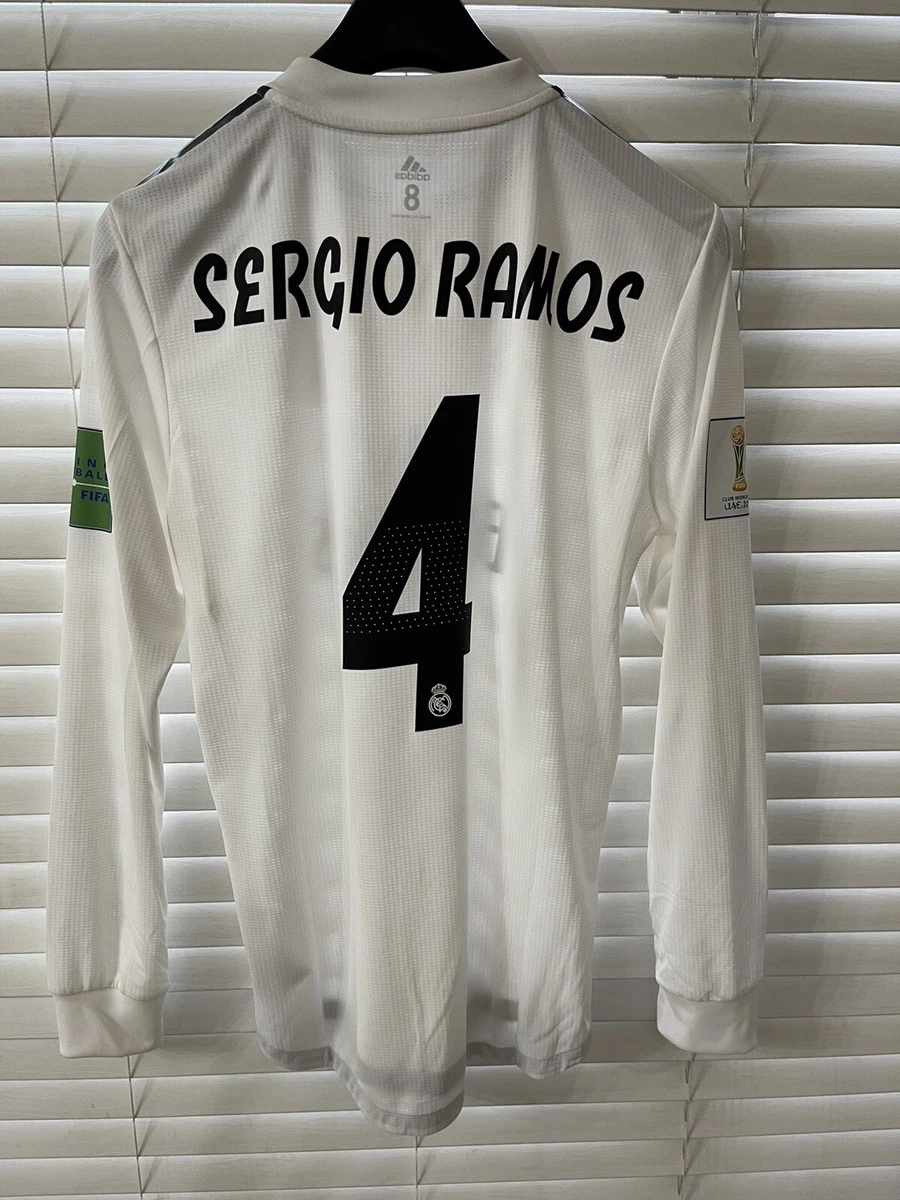 Real Madrid Sergio Ramos Psg Shirt WC Adidas Player Issue Climachill 8  Jersey