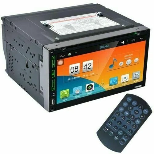STEREO AUTO 7" POLLICI AUTORADIO 2 DIN LETTORE CD DVD USB BLUETOOTH MP3 MP5 AUX - Immagine 2 di 4