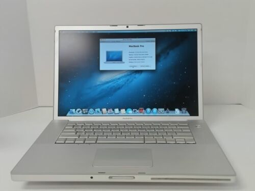 Apple MacBook Pro A1261 Core 2 Duo 2.5GHz 4GB MEM 200GB HDD