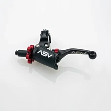 ASV F4 Pro Clutch Lever Black Short Suzuki RM65 85 02-22 RM125 96-08 RM250 96-09