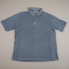 Orvis Shirt Men s XL Blue Short Sleeve Polo