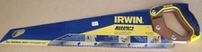 Irwin Course Cut Carpenter Saw 20” 12pt/9pt Teeth ProTouch Handle Rigidity
