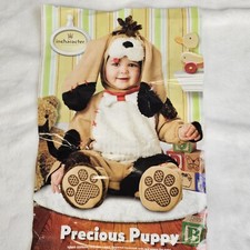 Toddler Brown Puppy Costume 18-24 Mos. Body Hood Foot Wraps Incharacter Brand