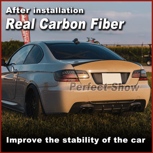 Carbon Diffusor HeckSpoiler Heckansatz Heckschürze für BMW 3er E92 E93 M-Paket - Bild 2 von 13