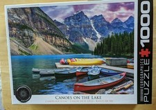 Eurographics 1000 PC Puzzle/"Canoes on the Lake"