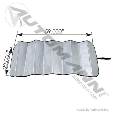 Windshield Sunshade For Peterbuilt 359, 379, 567
