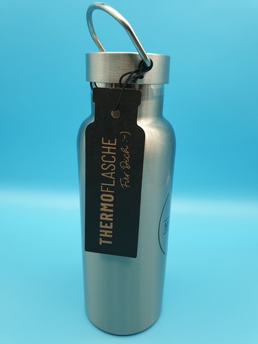 La Vida Thermoflasche aus doppelwandigem Edelstahl EHRENMANN Trinkflasche - Bild 4 von 4