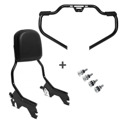 Set STS21 Sissybar + Dockingkit + Sturzbügel für Harley Softail Slim 18-22