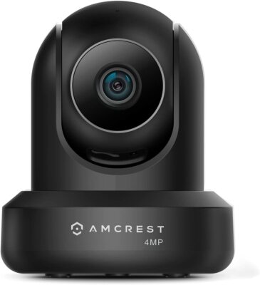 Amcrest 4MP ProHD Indoor WiFi Security IP Camera Pan/Tilt Two-Way Audio Warranty