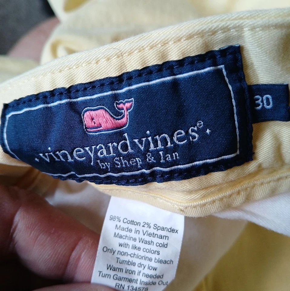 Pantalones cortos informales Vineyard Vines de Shep & Ian frente plano para hombre talla 30 Foto 3 de 4