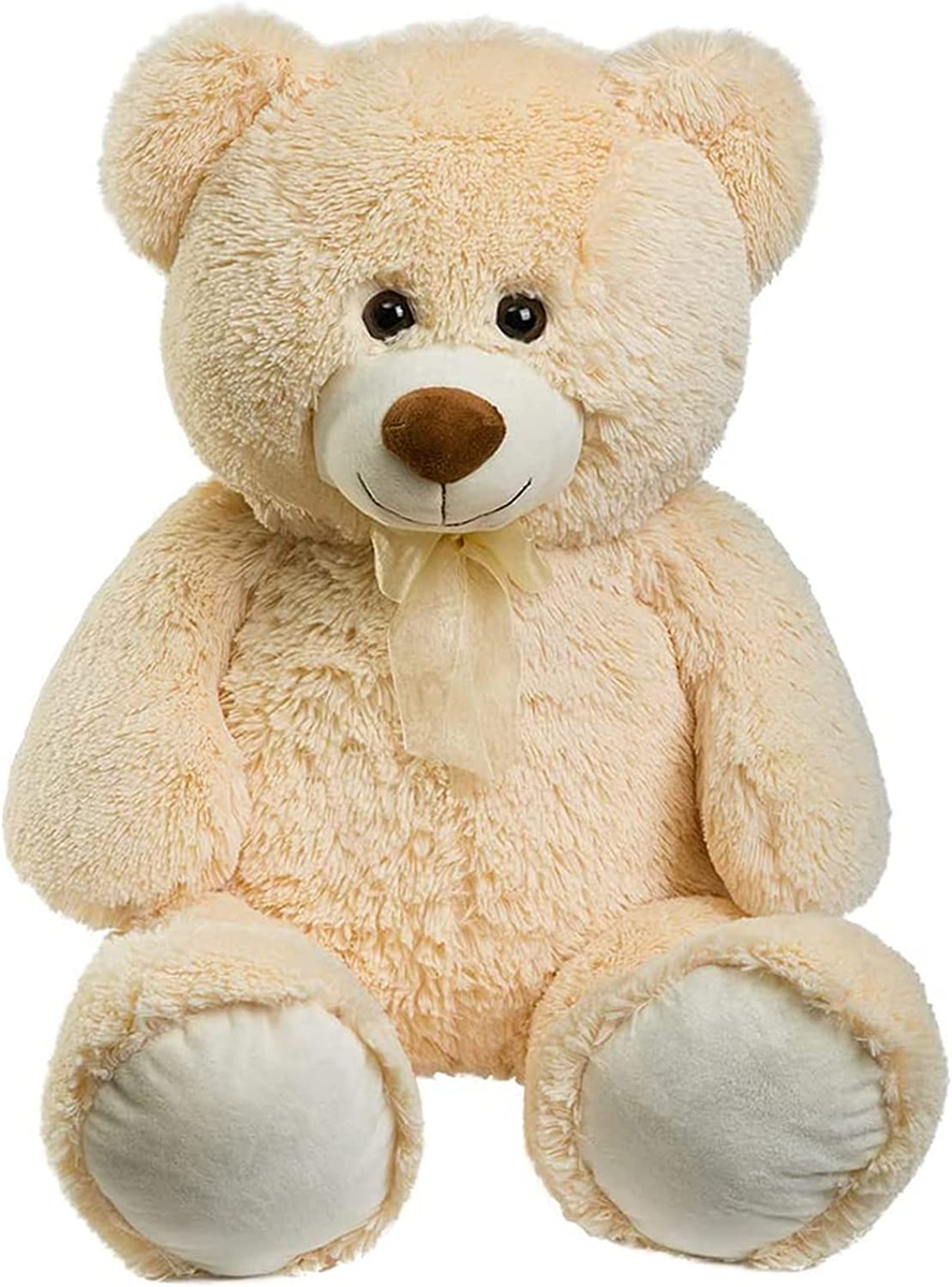 Giant 36 Inch Teddy Bear Plush - Super Soft Huggable Stuffed Animal For Kids & Decor