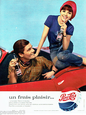 WERBUNG WERBUNG 056 1964 Pepsi-Cola Soda