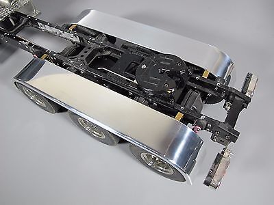Tamiya Toy Tri Axle Fender Aluminum Semi Truck RC 1/14 King Tamiya Toy Tri Axle Fender Aluminum Semi Truck RC 1/14 King
