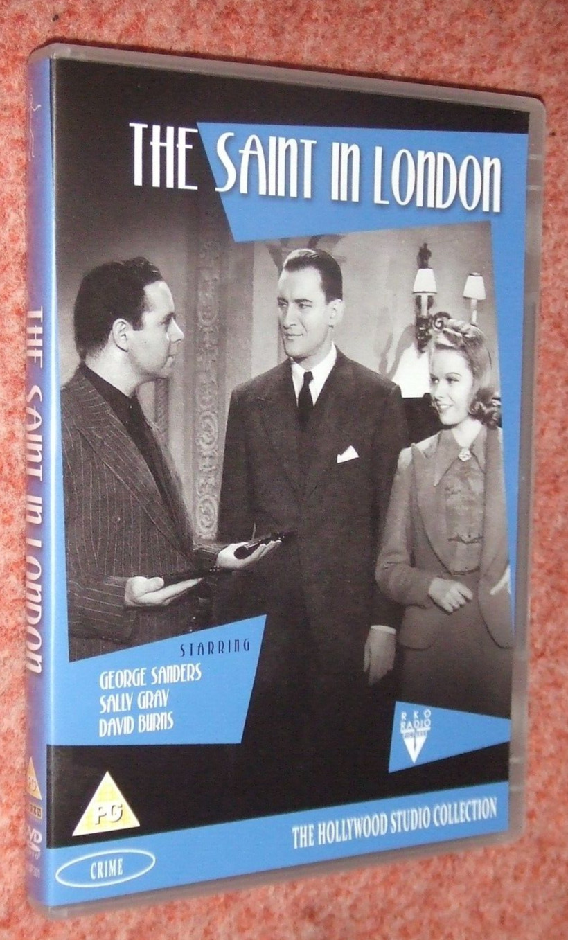 The Saint In London DVD 1939, David Burns, George Sanders, Sally Gray