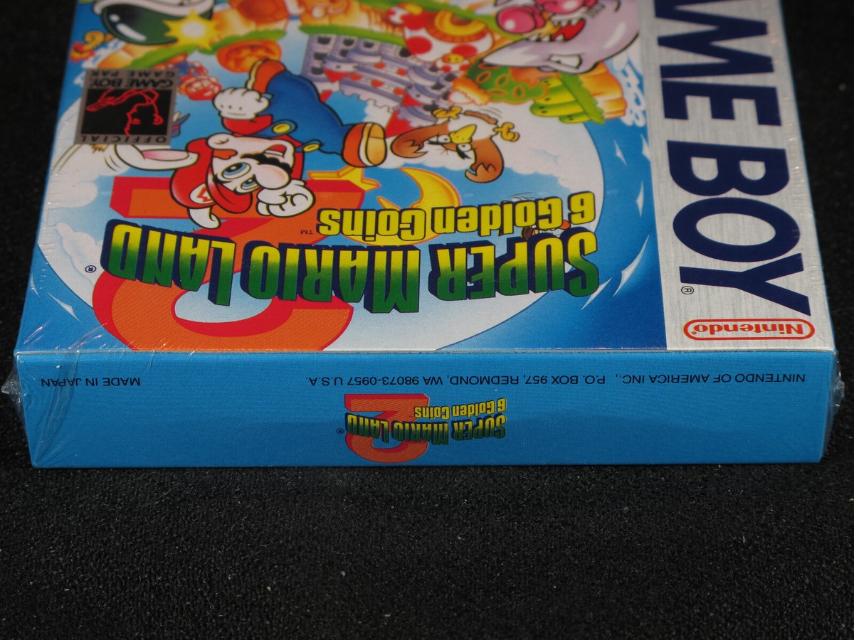 Nintendo Game Boy Super Mario Land 2 NIB Factory Sealed | eBay