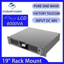 6000VA 19 Inch For Industry And Telecom Rack Mount Inverter&Convert 48V to 220v