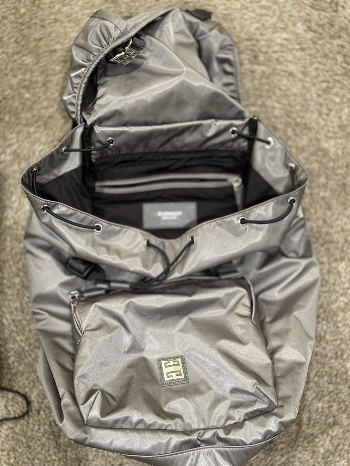 Givenchy Grey 4G Light Backpack - image 1