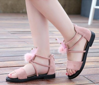cute peep toe sandals