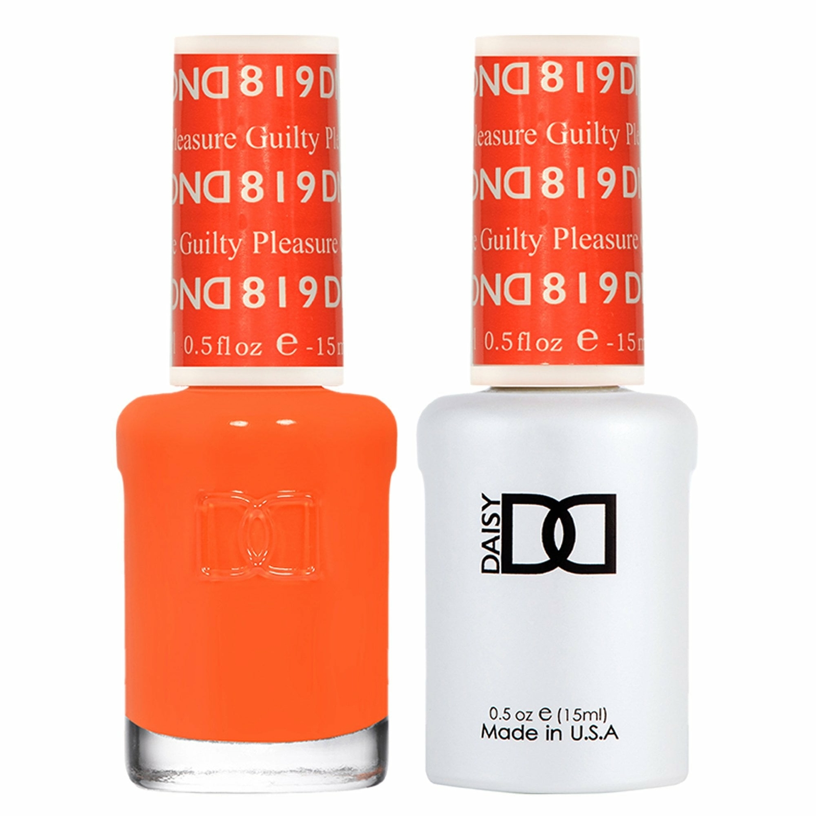 DND Duo Gel & Nail Polish Set - Guilt Pleasure 819 - 2x15ml