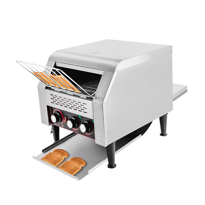 Commercial Conveyor Toasters Electric Baking Machine 2200W 300 Slices/Hour