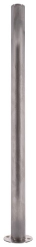 Brushed Stainless 24" Round PP08 Elegant Series Counter/Partition End Post - Picture 4 of 9