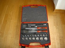 Hilti S-HWS 1/2".  SET 26'.  KIT CHIAVI A BUSSOLA CON CRICCHETTO A MARTELLO.