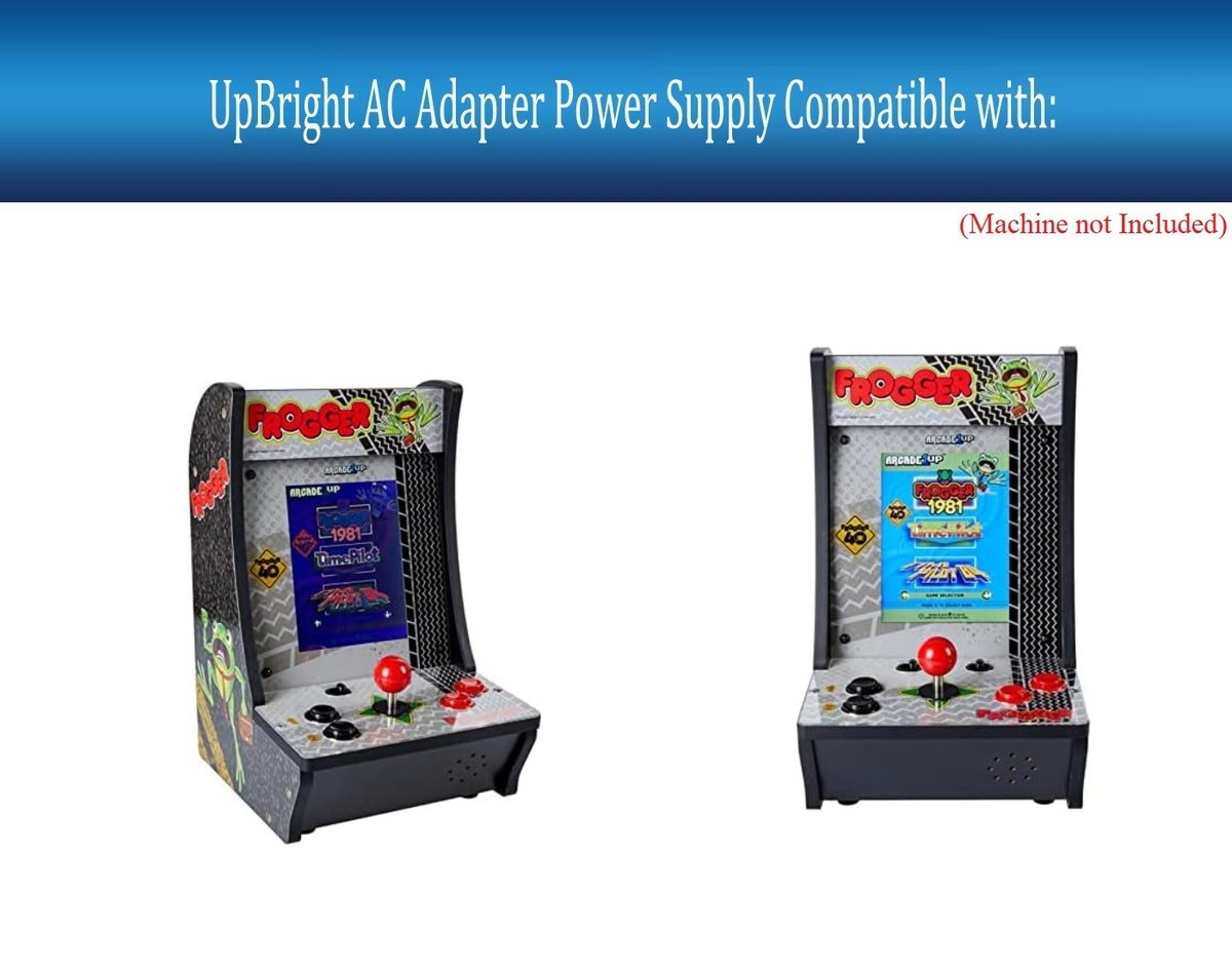 5V AC Adapter For Arcade1Up FRO-C-10176 Frogger Counter-Cade 40th
